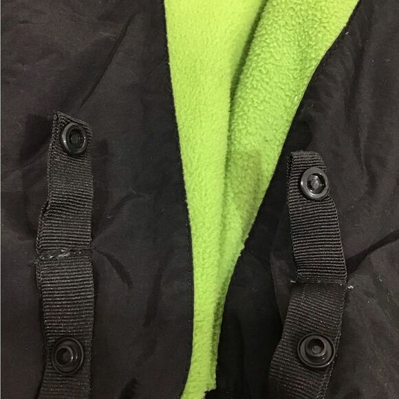 The North Face Lime and Black Denali Fleece Outdoor Jacket Size Large - Picture 14 of 15